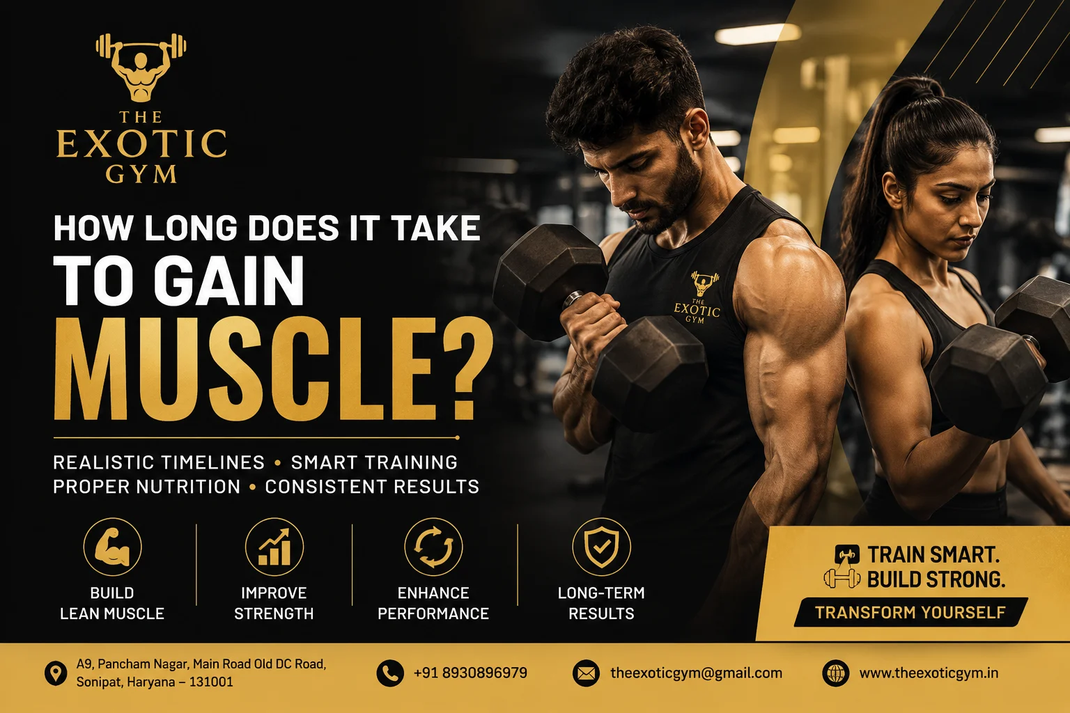 How Long Does It Take to Gain Muscle? A Realistic Guide to Building Lean Muscle