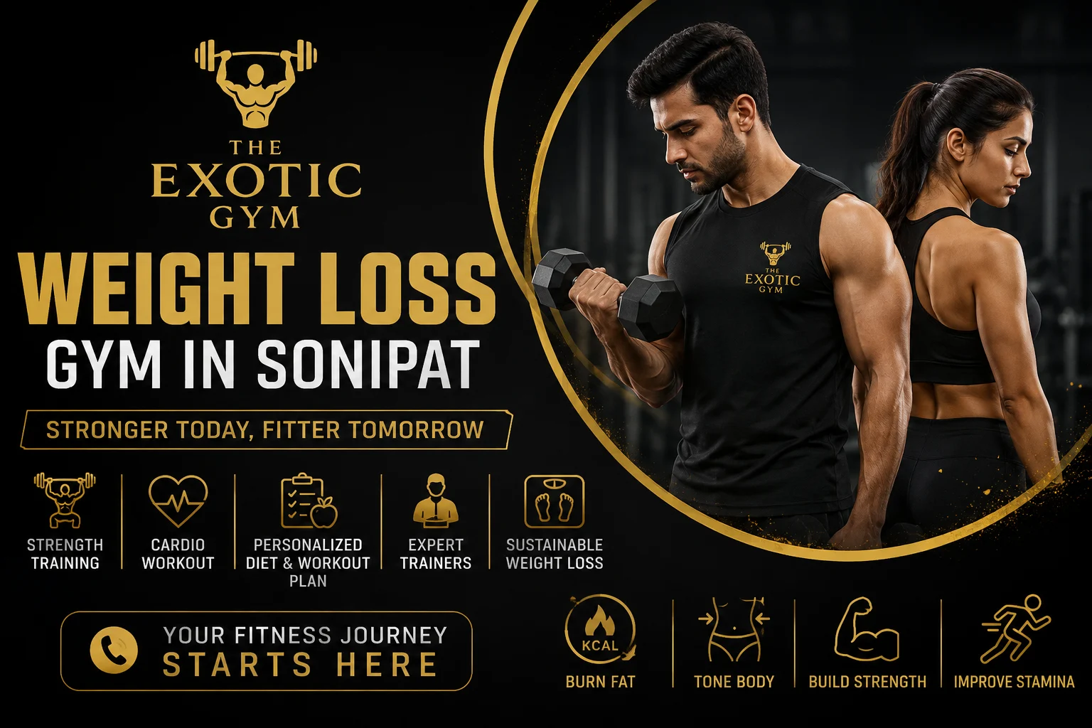 best-weight-loss-gym-sonipat-sustainable-fitness